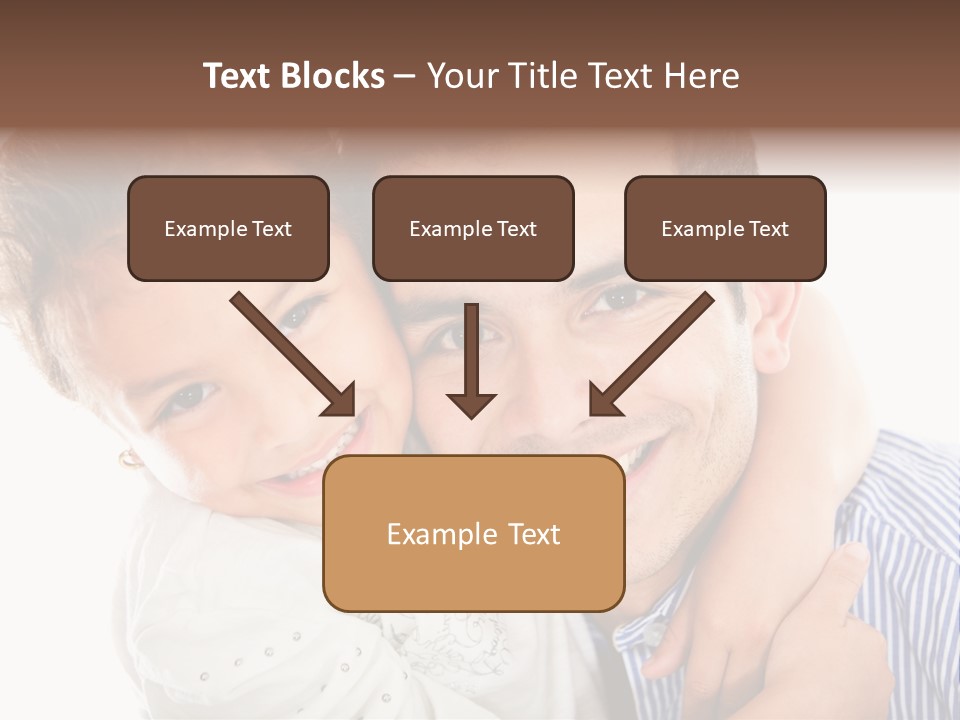 Celebrating Childhood Affectionate PowerPoint Template