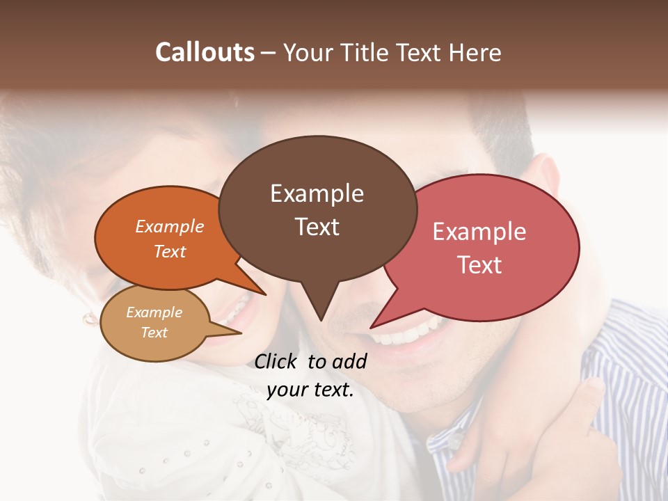 Celebrating Childhood Affectionate PowerPoint Template