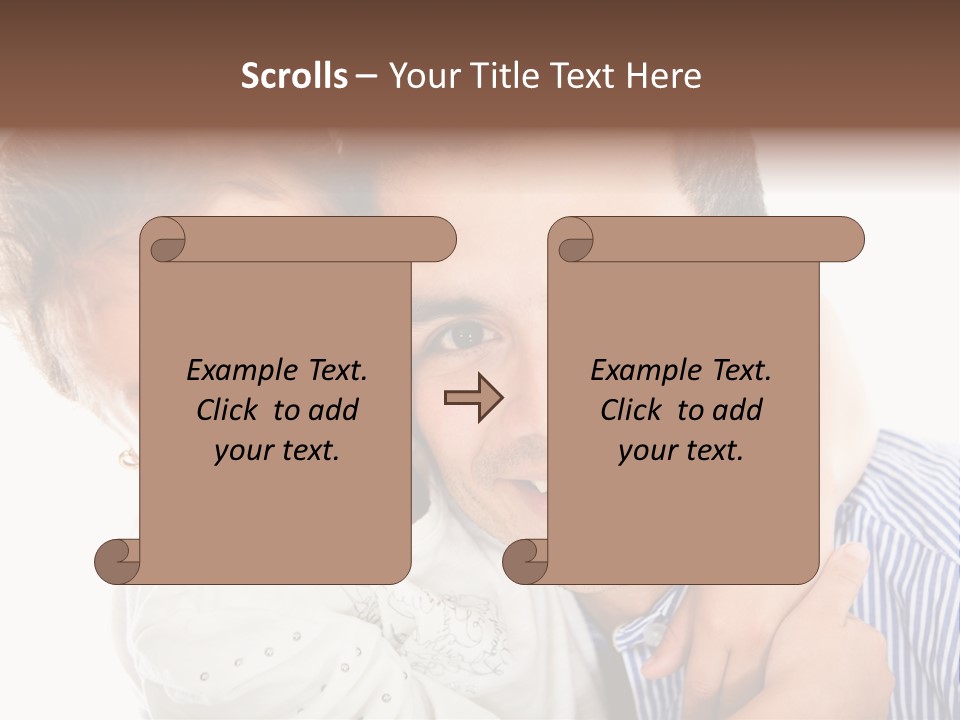 Celebrating Childhood Affectionate PowerPoint Template