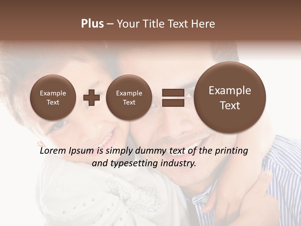 Celebrating Childhood Affectionate PowerPoint Template