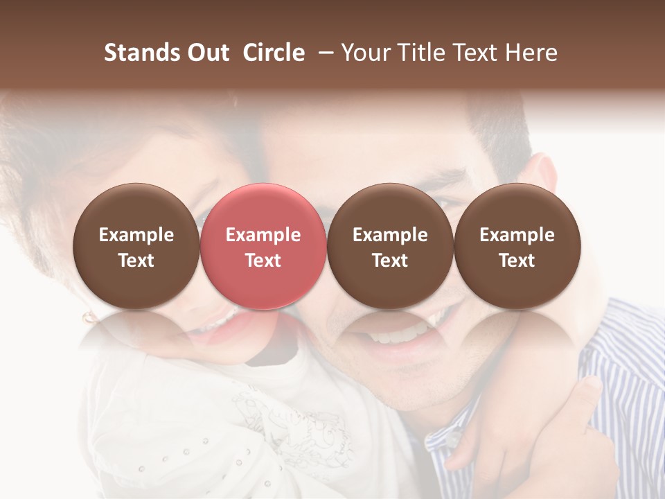 Celebrating Childhood Affectionate PowerPoint Template
