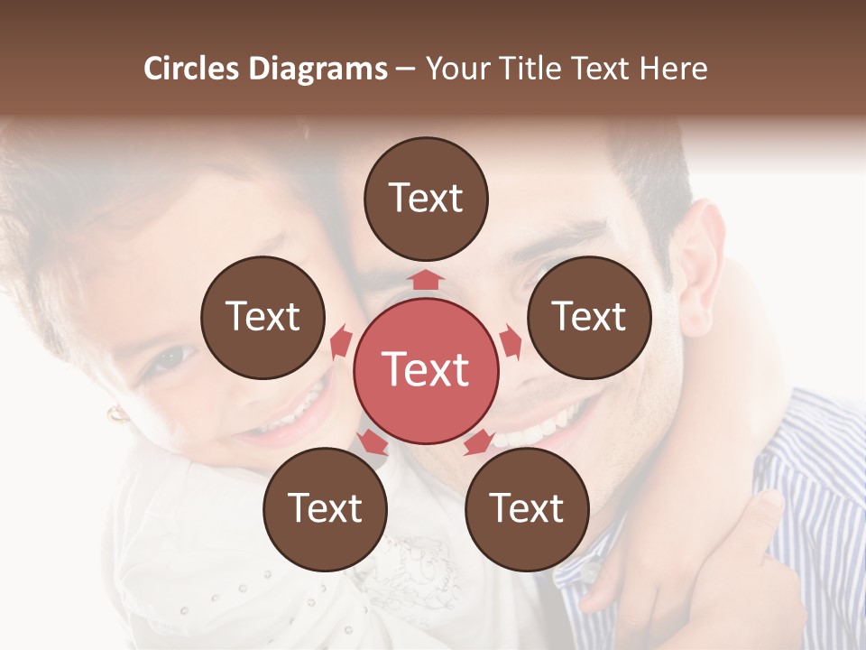 Celebrating Childhood Affectionate PowerPoint Template