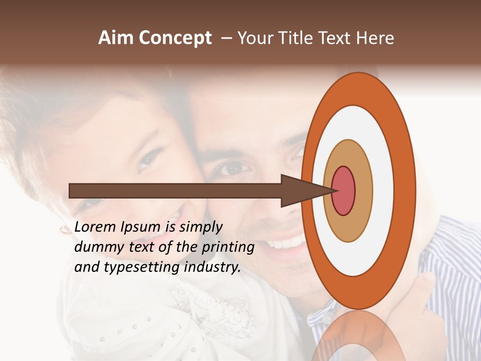 Celebrating Childhood Affectionate PowerPoint Template