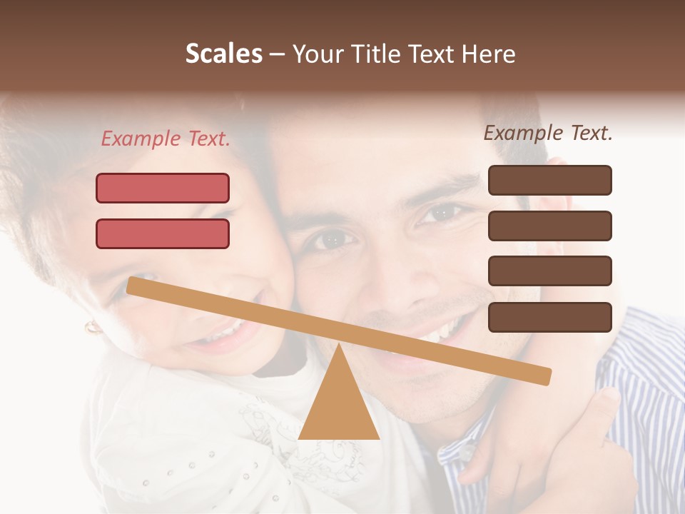 Celebrating Childhood Affectionate PowerPoint Template