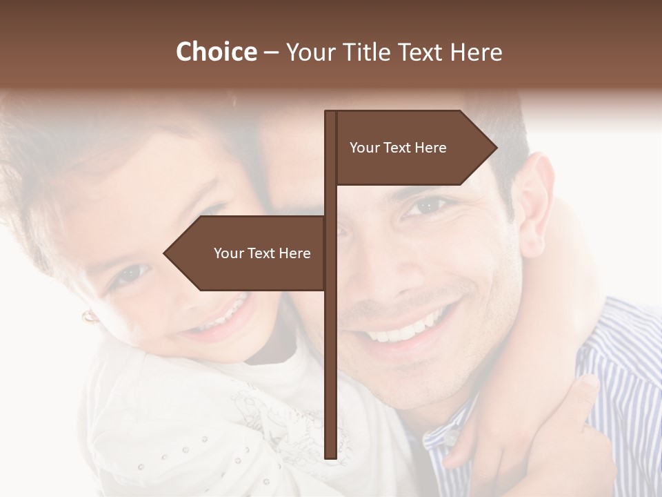 Celebrating Childhood Affectionate PowerPoint Template