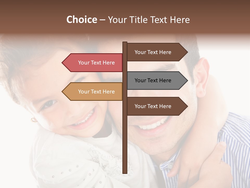 Celebrating Childhood Affectionate PowerPoint Template