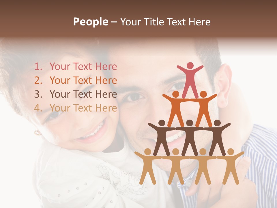 Celebrating Childhood Affectionate PowerPoint Template