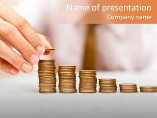 Market Fund Stack PowerPoint Template