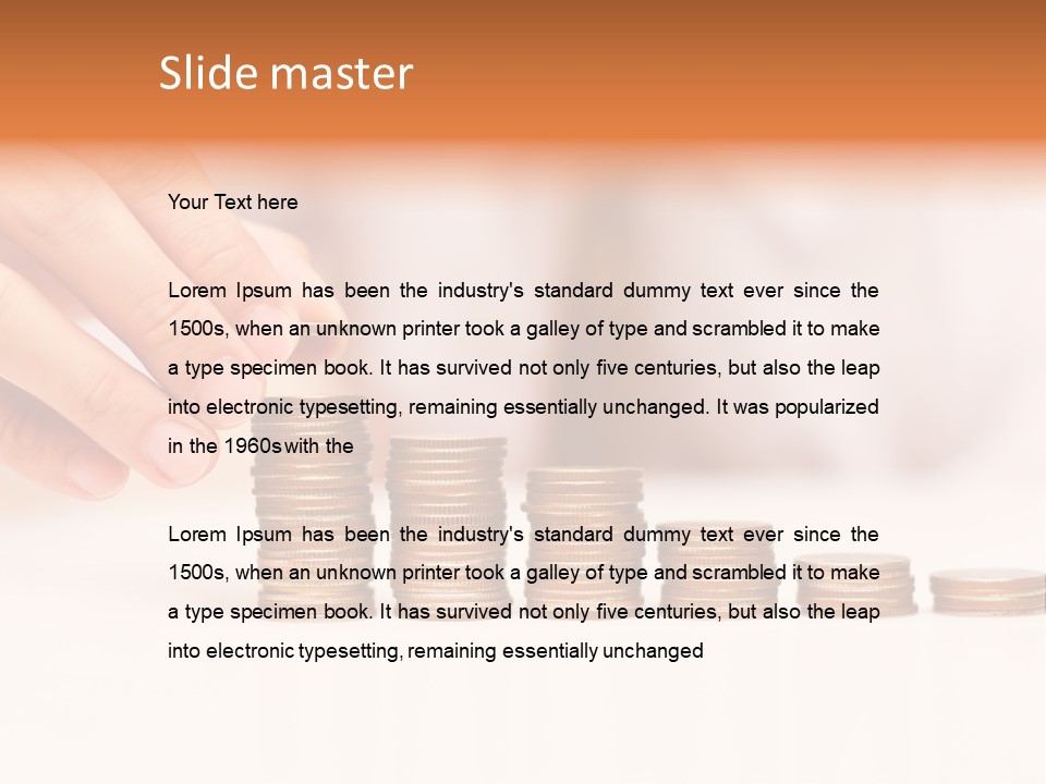 Market Fund Stack PowerPoint Template