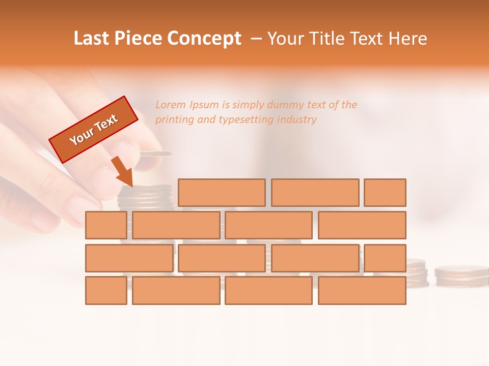 Market Fund Stack PowerPoint Template