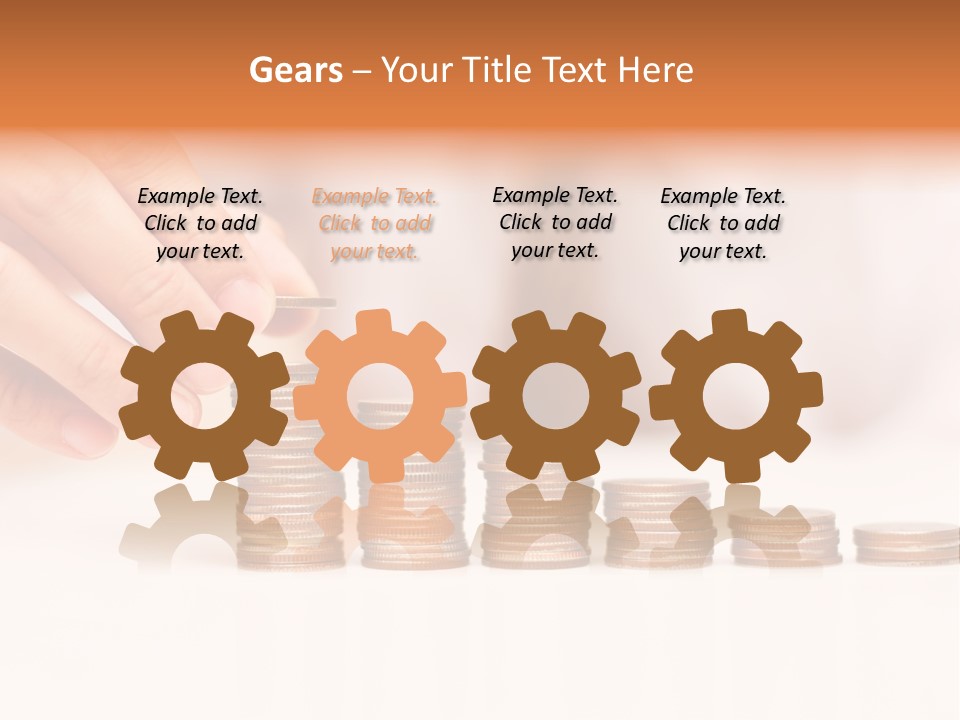 Market Fund Stack PowerPoint Template