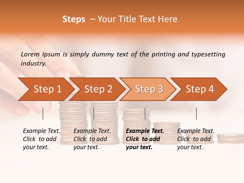 Market Fund Stack PowerPoint Template