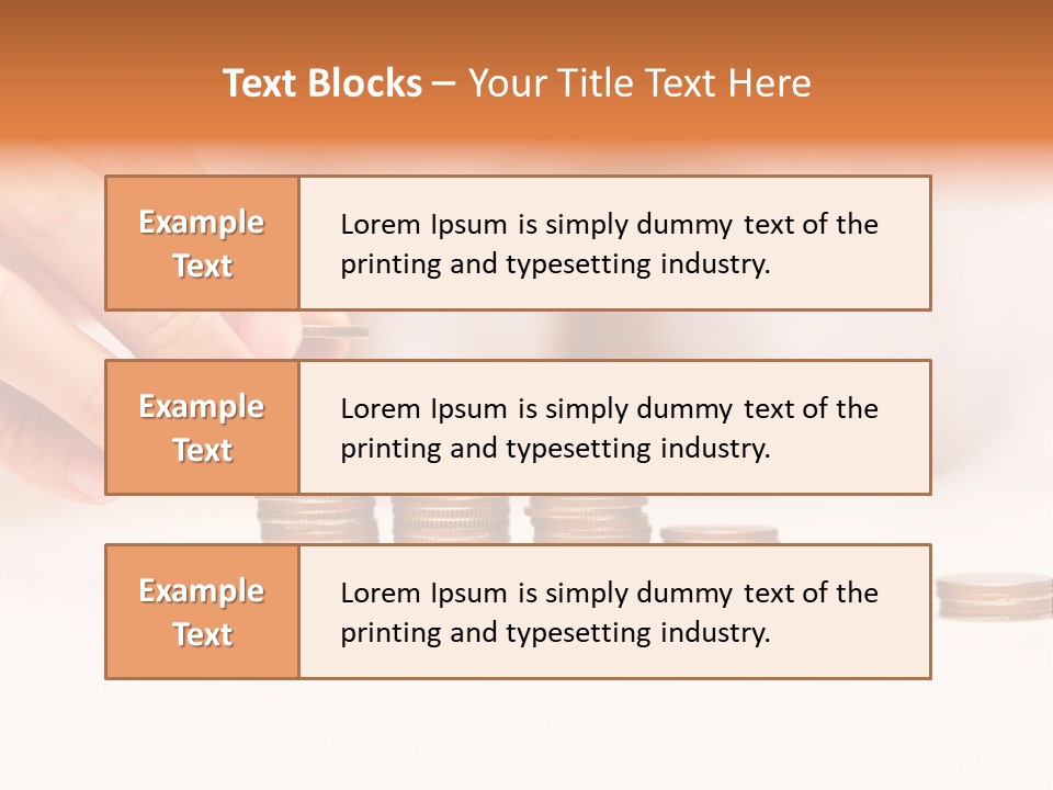 Market Fund Stack PowerPoint Template