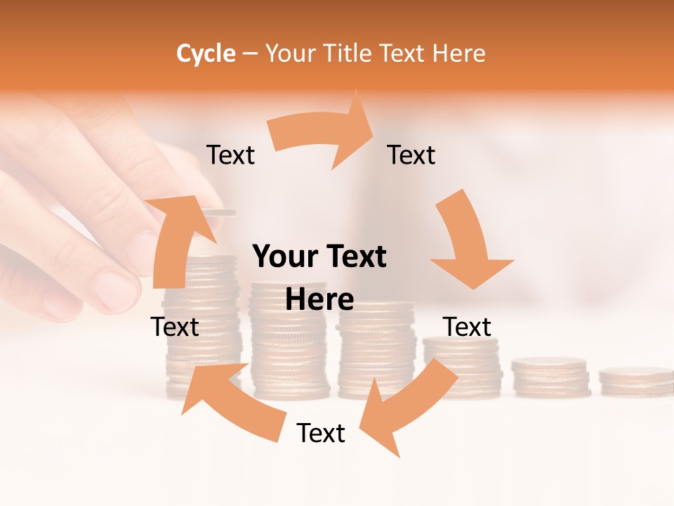 Market Fund Stack PowerPoint Template
