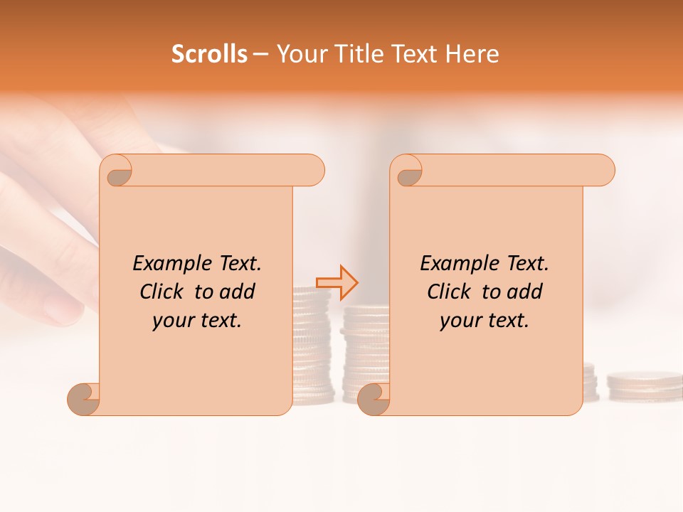 Market Fund Stack PowerPoint Template