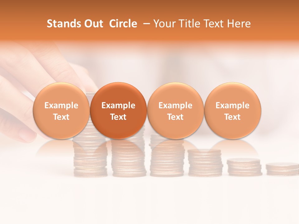 Market Fund Stack PowerPoint Template