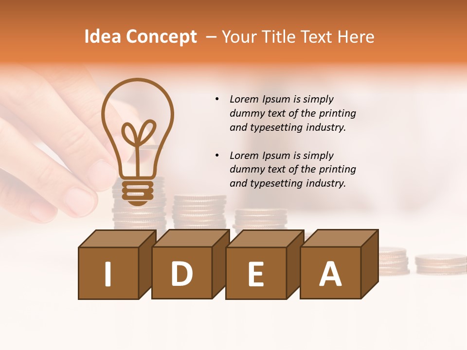 Market Fund Stack PowerPoint Template