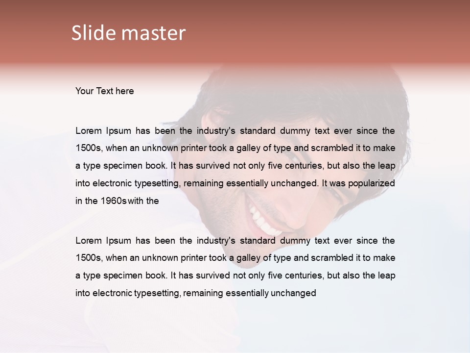 Carefree Insouciant Broadly PowerPoint Template