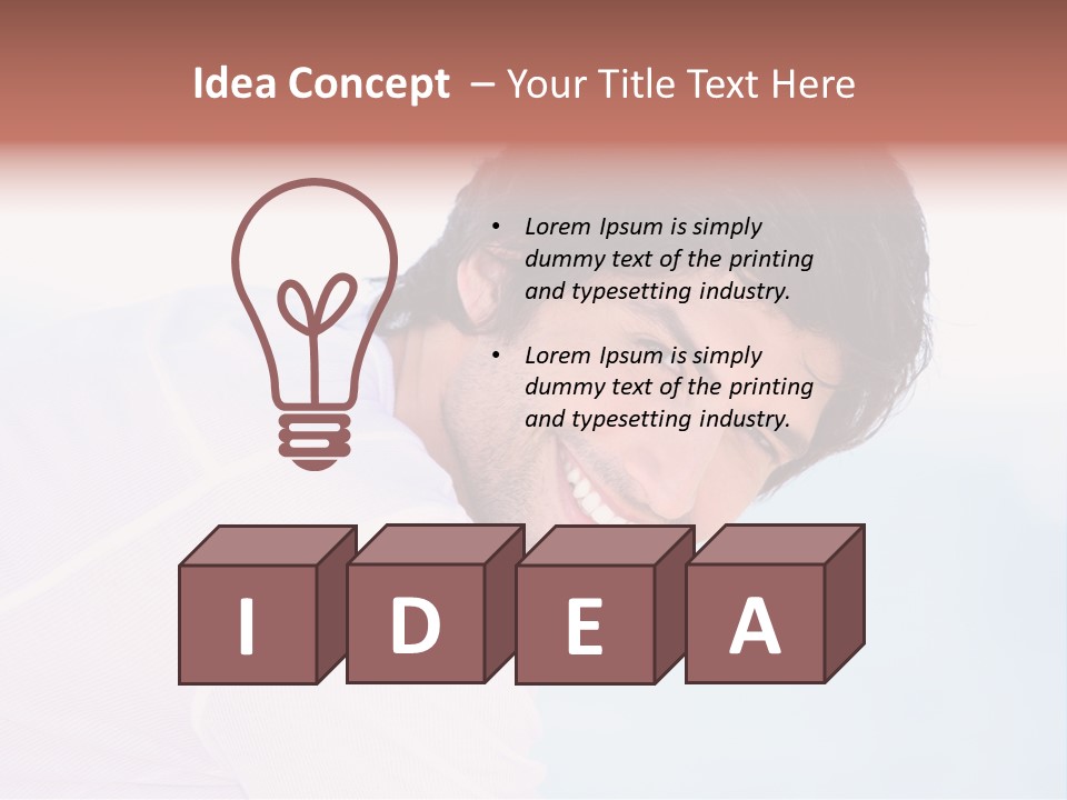 Carefree Insouciant Broadly PowerPoint Template