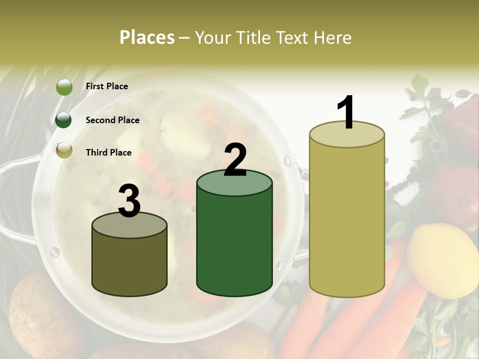 Lunch Cooking Ingredient PowerPoint Template