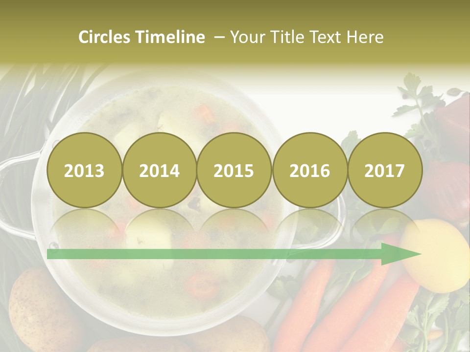 Lunch Cooking Ingredient PowerPoint Template