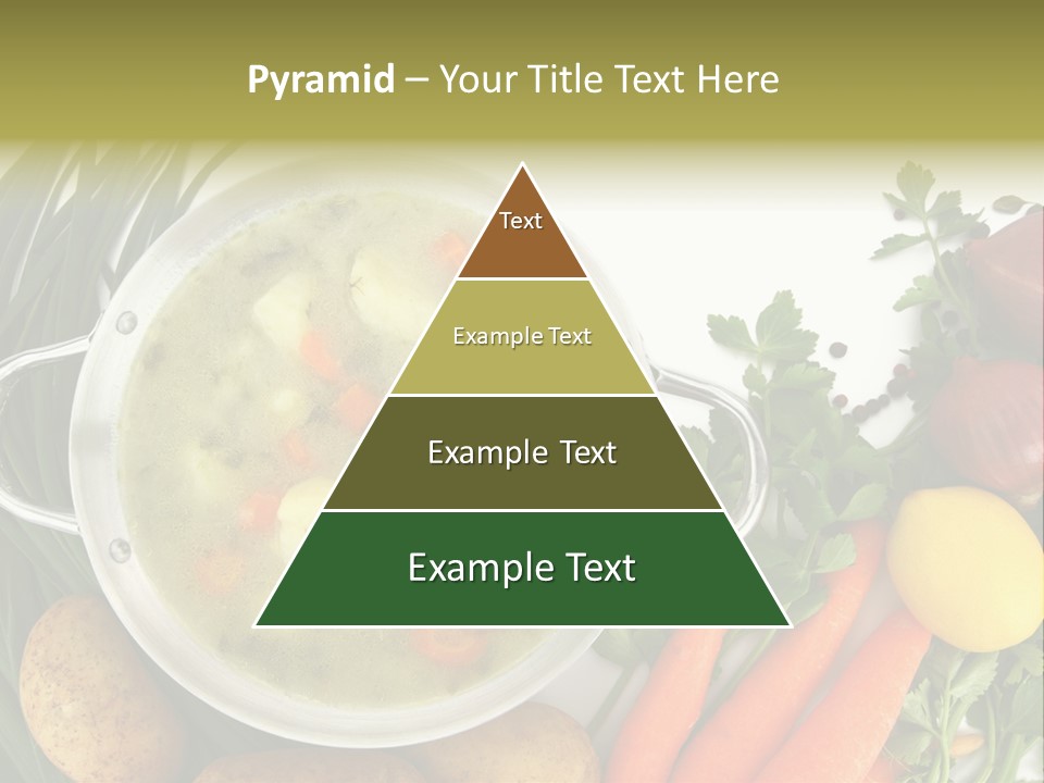 Lunch Cooking Ingredient PowerPoint Template