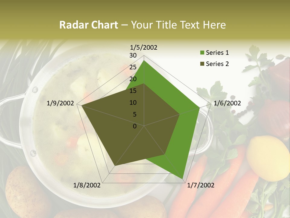 Lunch Cooking Ingredient PowerPoint Template