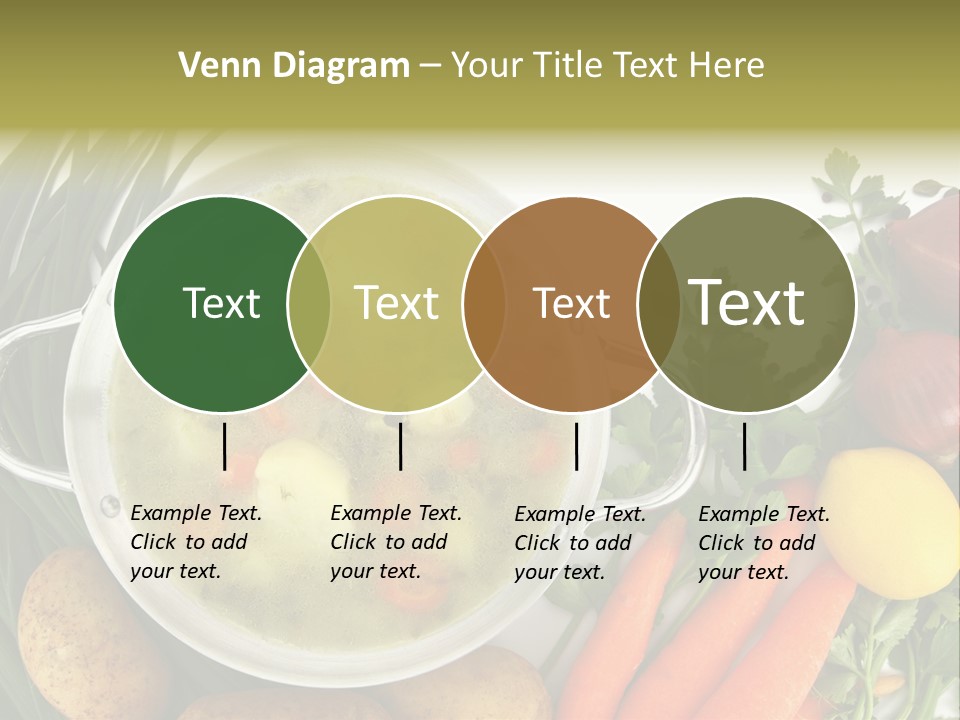 Lunch Cooking Ingredient PowerPoint Template