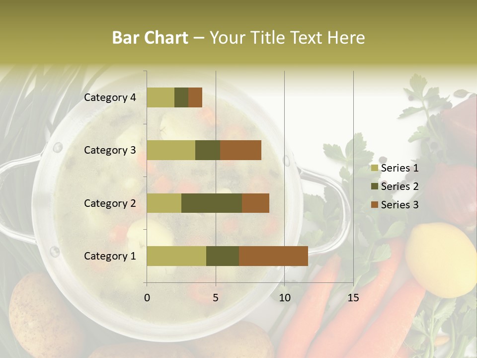 Lunch Cooking Ingredient PowerPoint Template