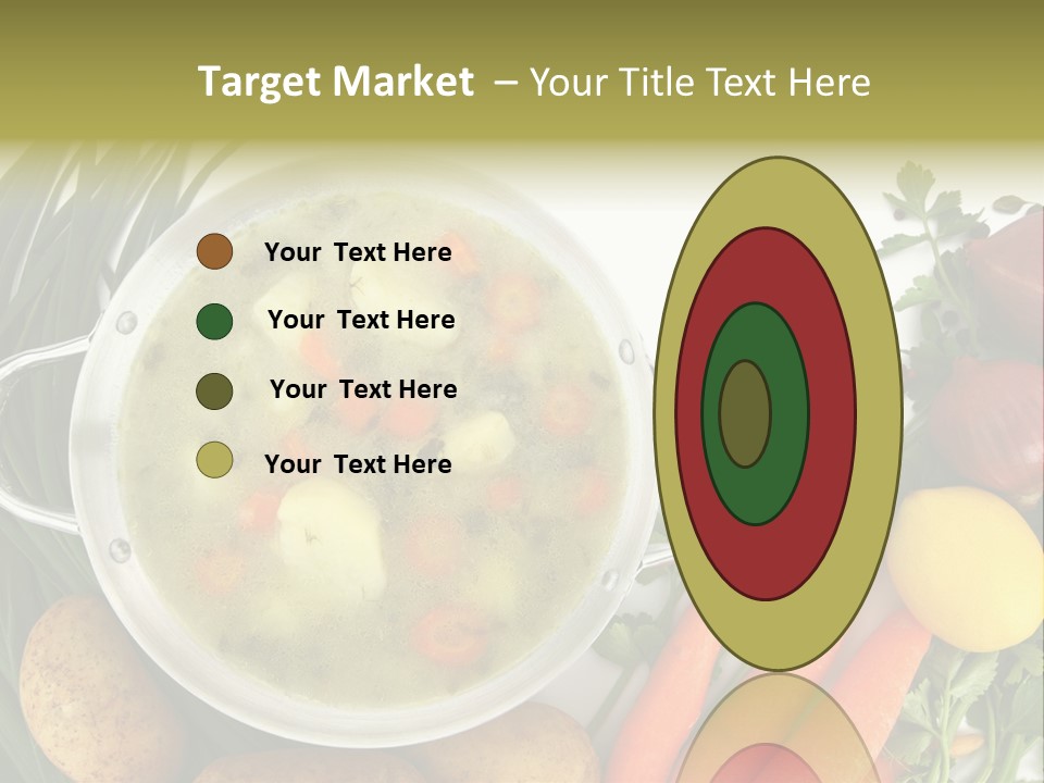 Lunch Cooking Ingredient PowerPoint Template