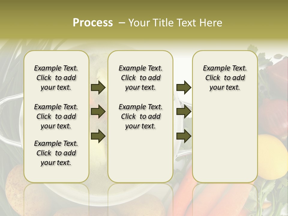 Lunch Cooking Ingredient PowerPoint Template