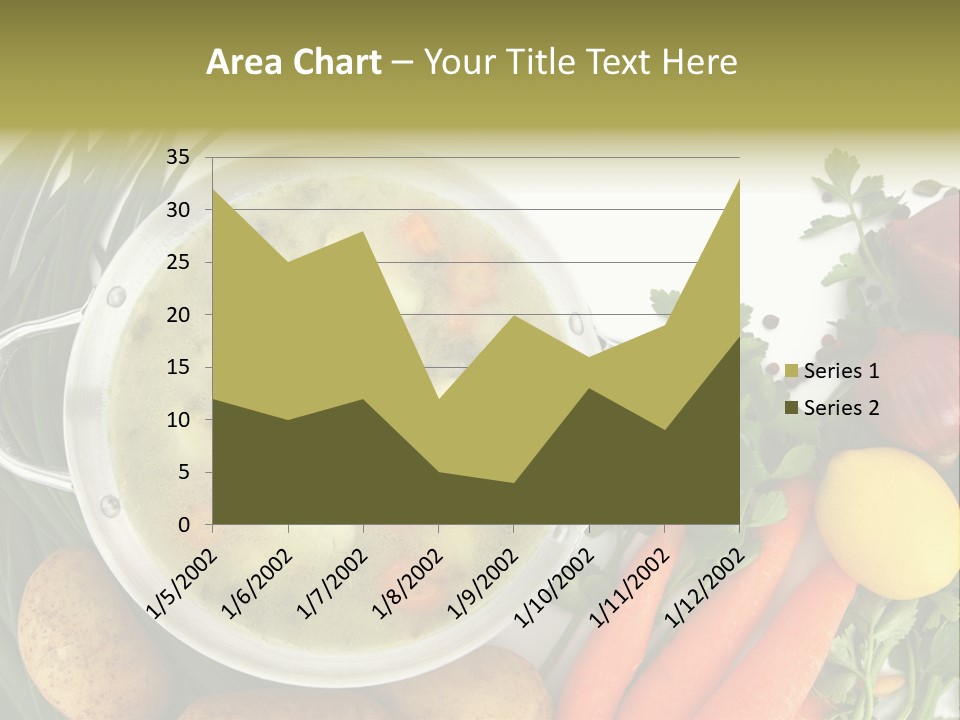 Lunch Cooking Ingredient PowerPoint Template