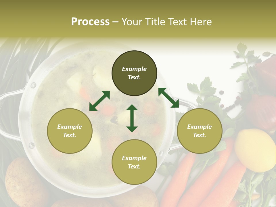 Lunch Cooking Ingredient PowerPoint Template