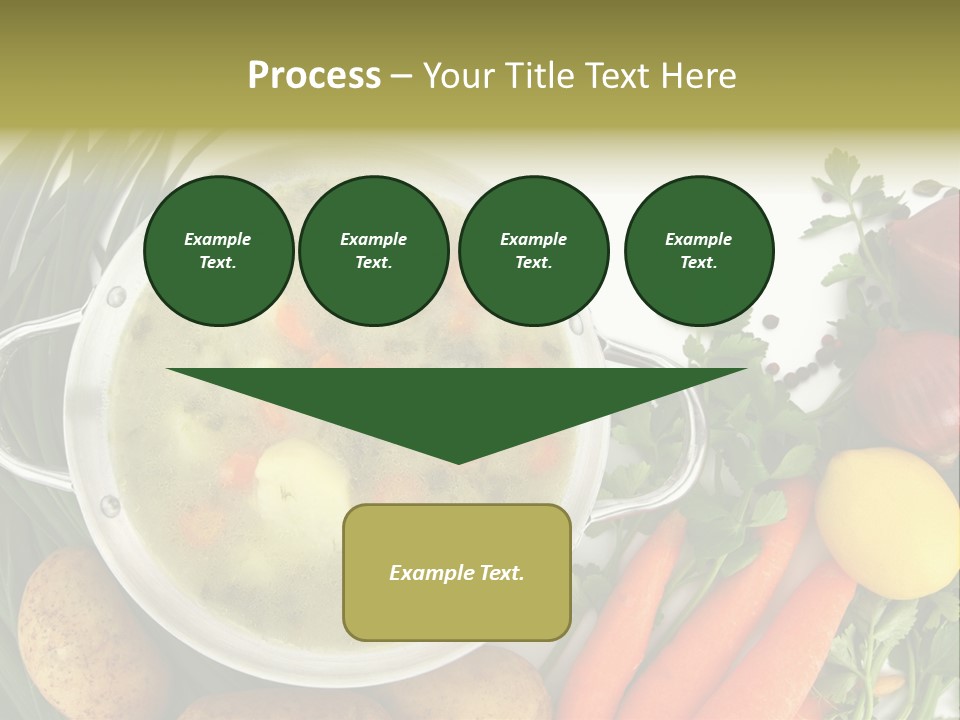 Lunch Cooking Ingredient PowerPoint Template