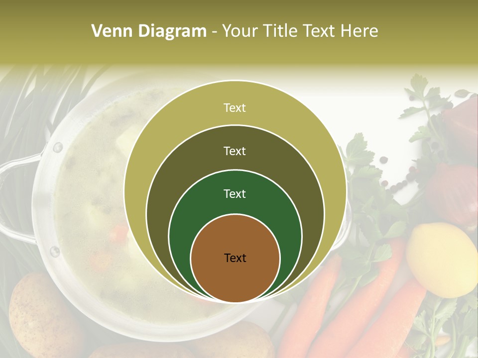 Lunch Cooking Ingredient PowerPoint Template