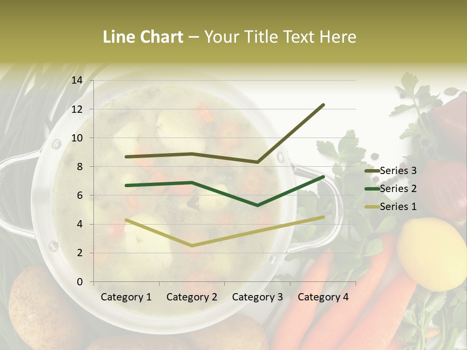 Lunch Cooking Ingredient PowerPoint Template
