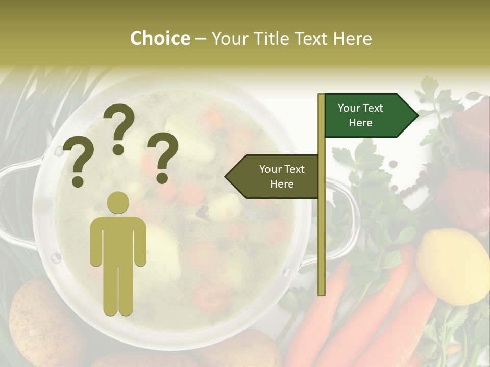 Lunch Cooking Ingredient PowerPoint Template