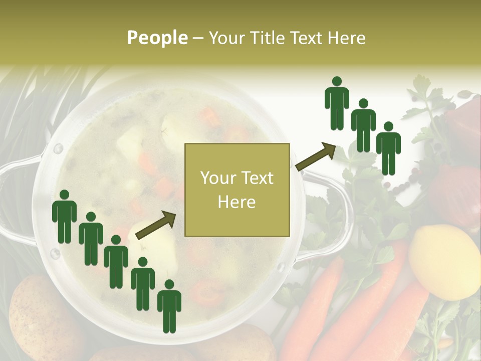 Lunch Cooking Ingredient PowerPoint Template