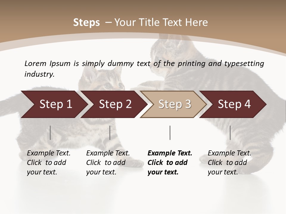 Pussy Postcard Front PowerPoint Template