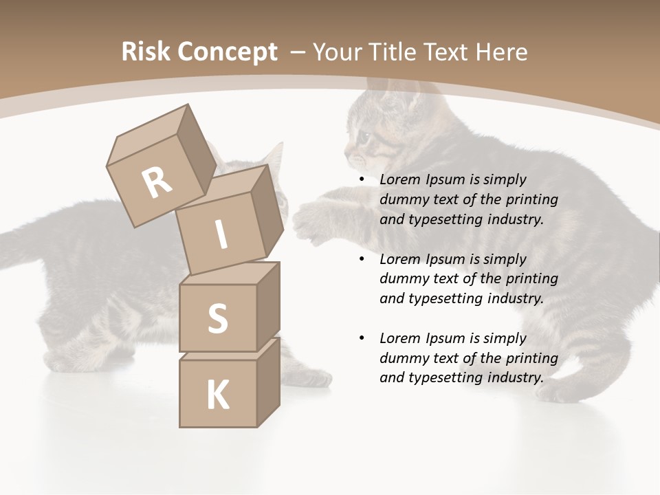 Pussy Postcard Front PowerPoint Template