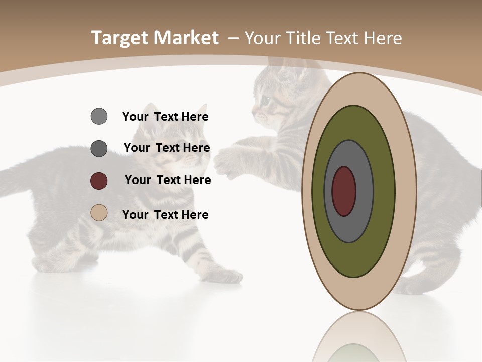 Pussy Postcard Front PowerPoint Template