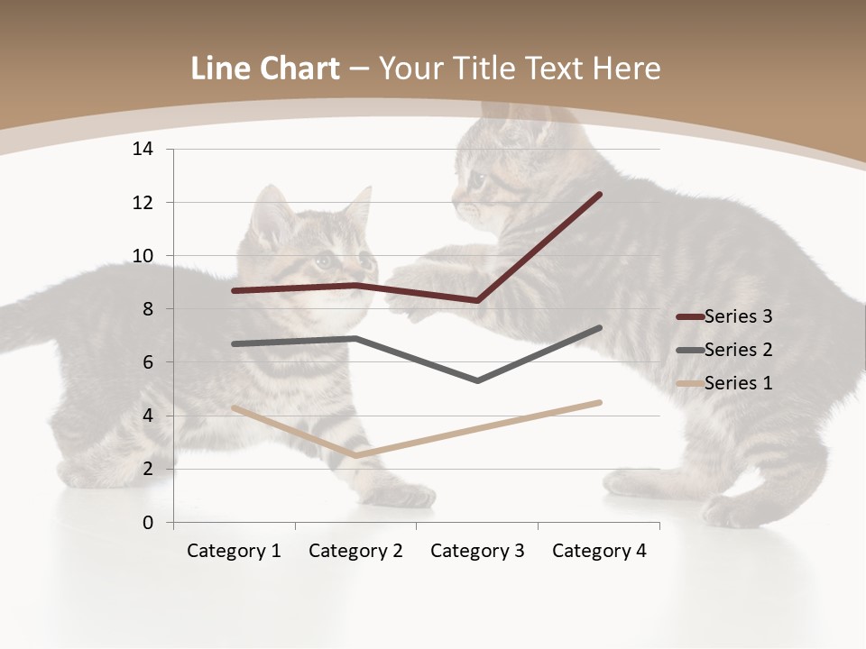 Pussy Postcard Front PowerPoint Template