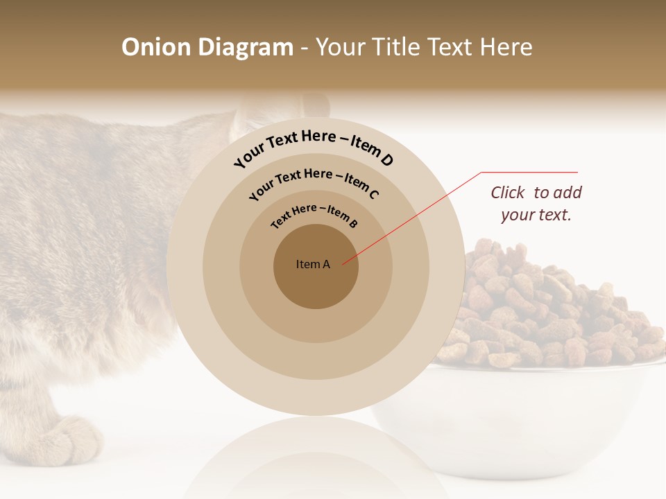 Cat Fur Food PowerPoint Template