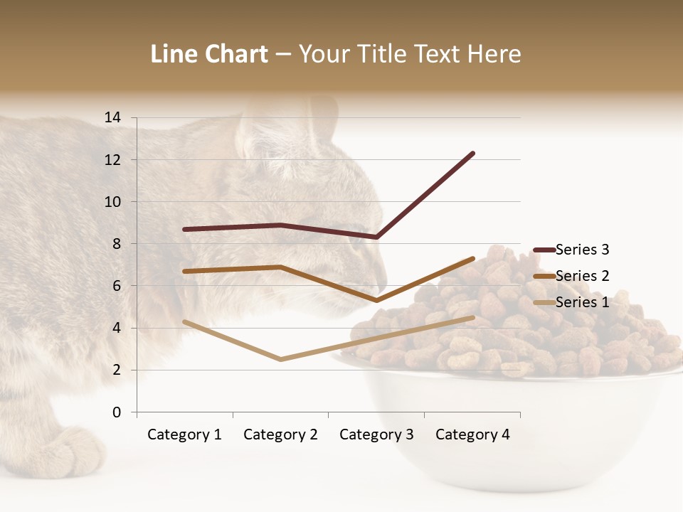 Cat Fur Food PowerPoint Template