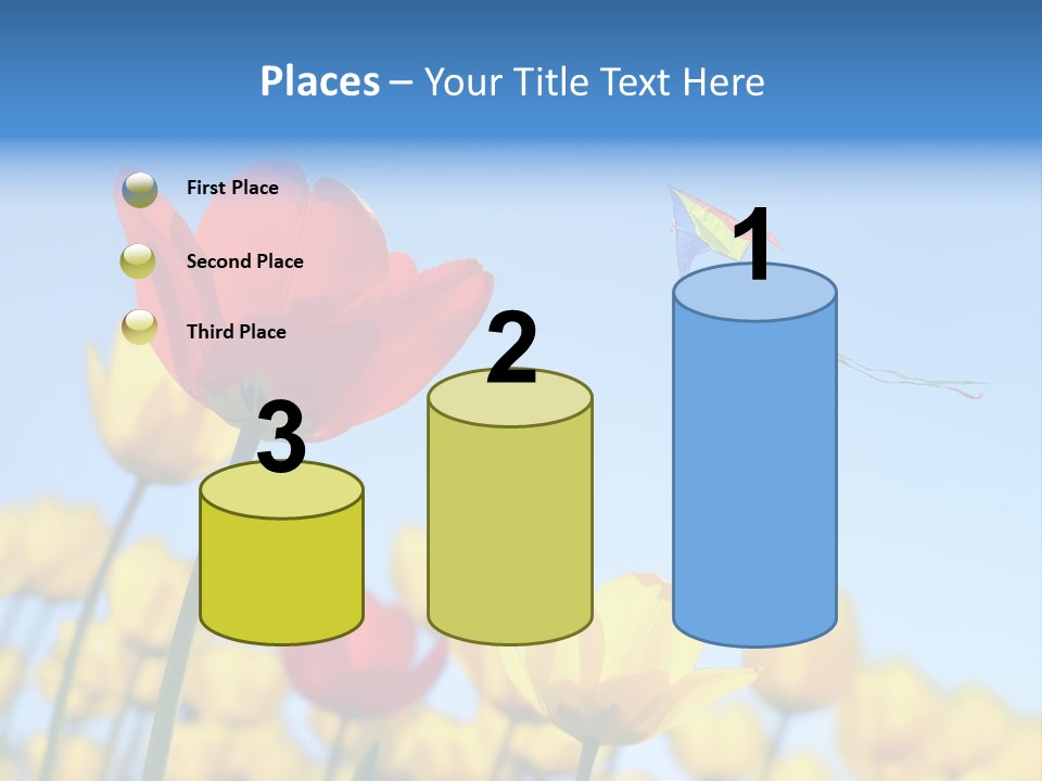 Freedom Gardening Flower PowerPoint Template