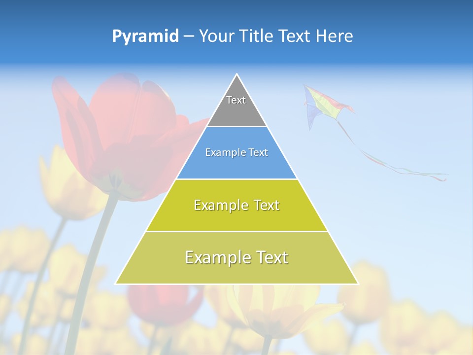 Freedom Gardening Flower PowerPoint Template