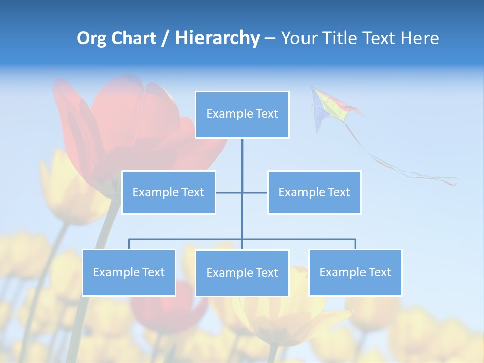 Freedom Gardening Flower PowerPoint Template