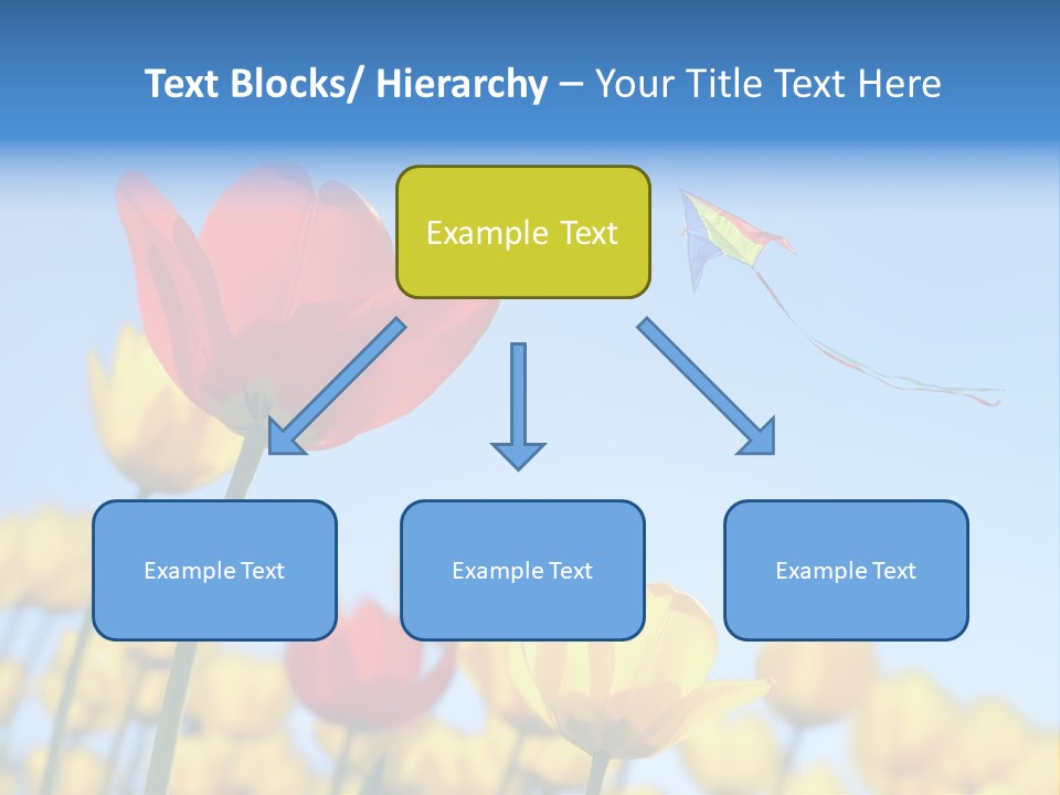 Freedom Gardening Flower PowerPoint Template