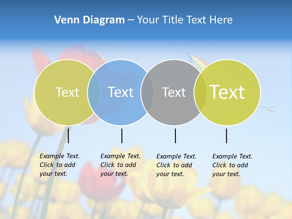 Freedom Gardening Flower PowerPoint Template
