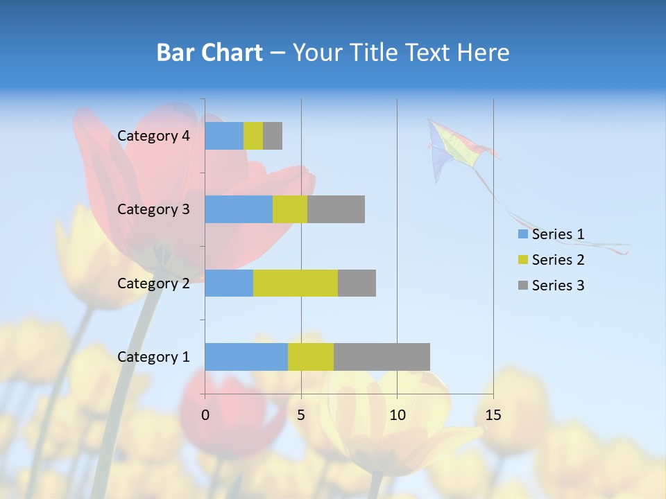 Freedom Gardening Flower PowerPoint Template